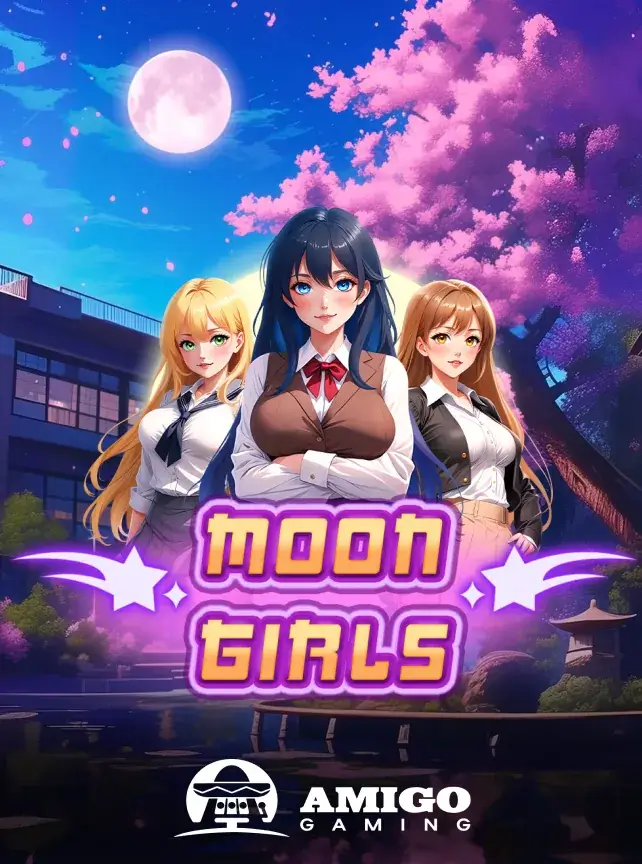 Moon Girls fantasy slot game at BDTK1 casino